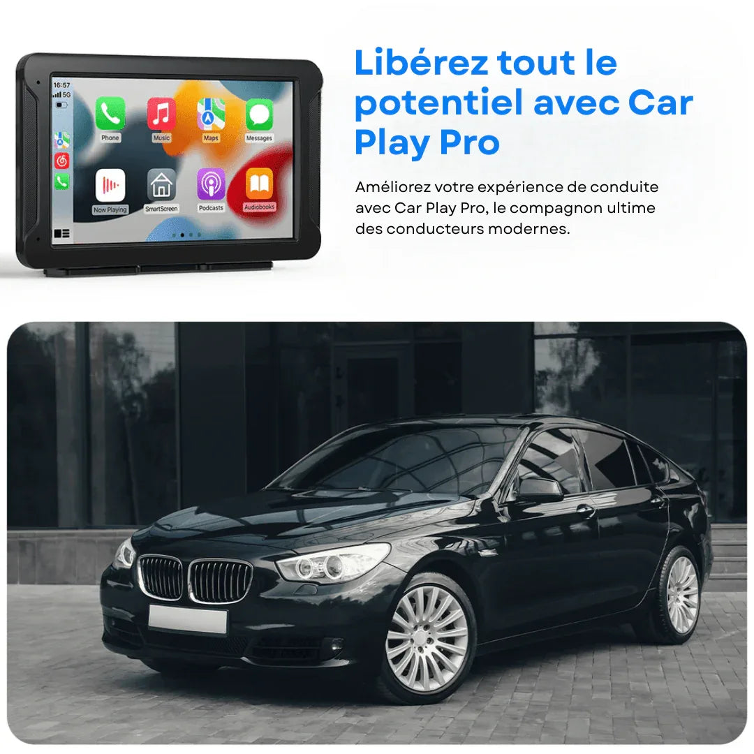 Smart Car Play Pro – Écran 7’’ HD, Apple CarPlay & Android Auto | Conduite Connectée | RONDOR - Rondor