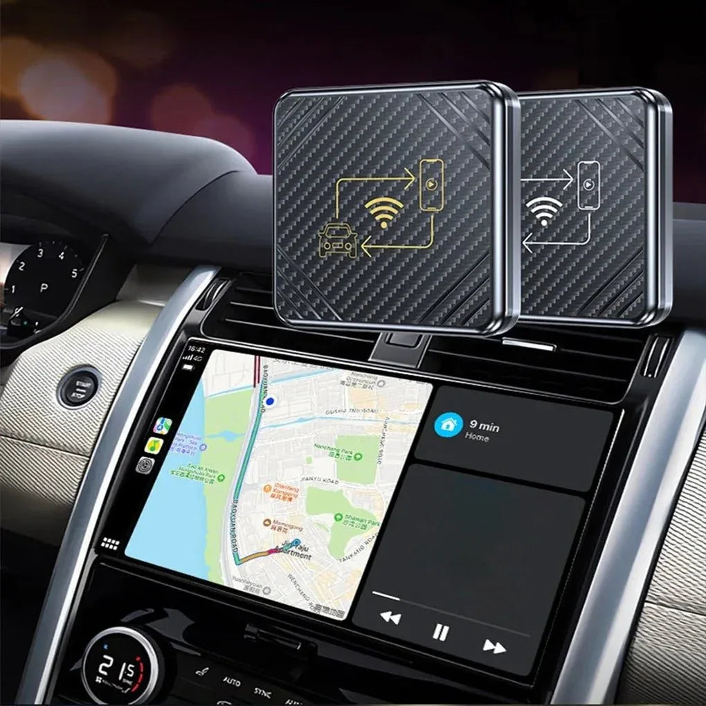 SmartDrive™ – Adaptateur CarPlay Sans Fil & Centre Multimédia pour Voiture - Rondor
