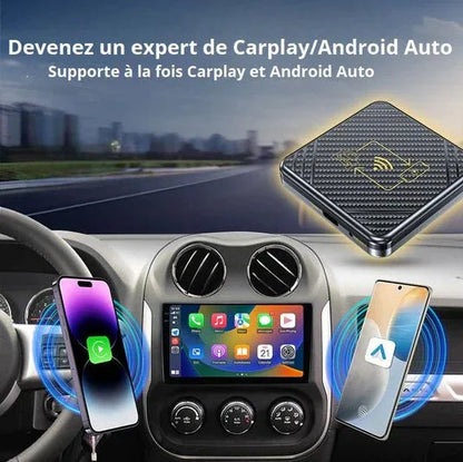 SmartDrive™ – Adaptateur CarPlay Sans Fil & Centre Multimédia pour Voiture - Rondor