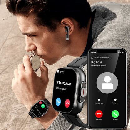 Smartwatch Bluetooth avec Écouteurs Sans Fil - Rondor
