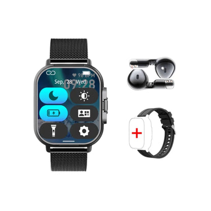 Smartwatch Bluetooth avec Écouteurs Sans Fil - Rondor