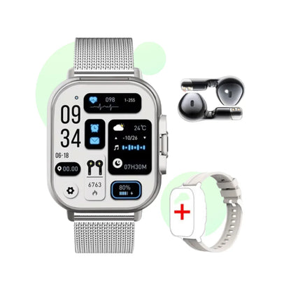 Smartwatch Bluetooth avec Écouteurs Sans Fil - Rondor