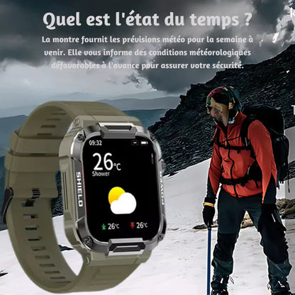 Smartwatch MK66 - Résistance - Technologie et Style en Un Seul Geste - Rondor