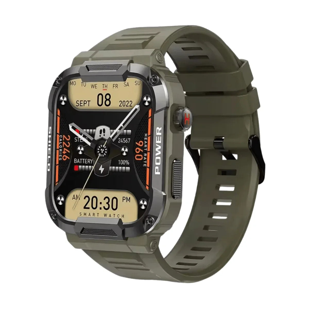 Smartwatch MK66 - Résistance - Technologie et Style en Un Seul Geste - Rondor