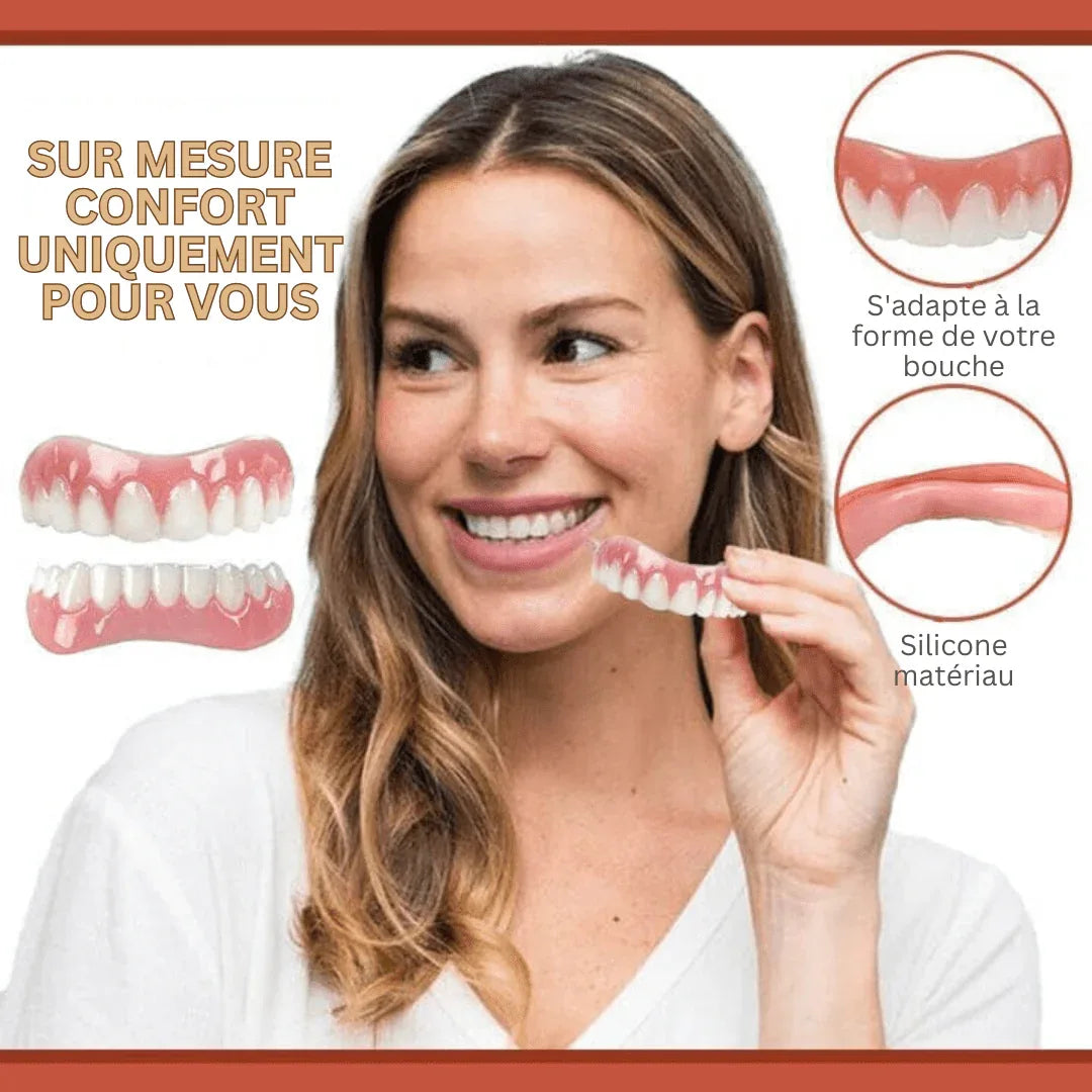 SmileGuard | Vous pouvez ajuster vos prothèses pour qu'elles s'adaptent parfaitement à chaque fois - Rondor