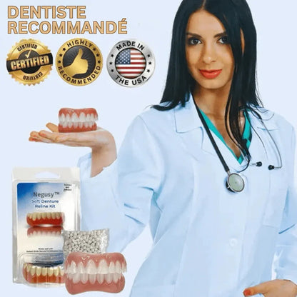 SmileGuard | Vous pouvez ajuster vos prothèses pour qu'elles s'adaptent parfaitement à chaque fois - Rondor