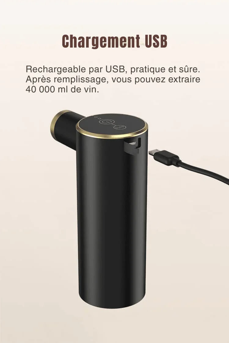 SommelEase – Distributeur Ajustable de Vin pour une Dégustation Idéale - Rondor