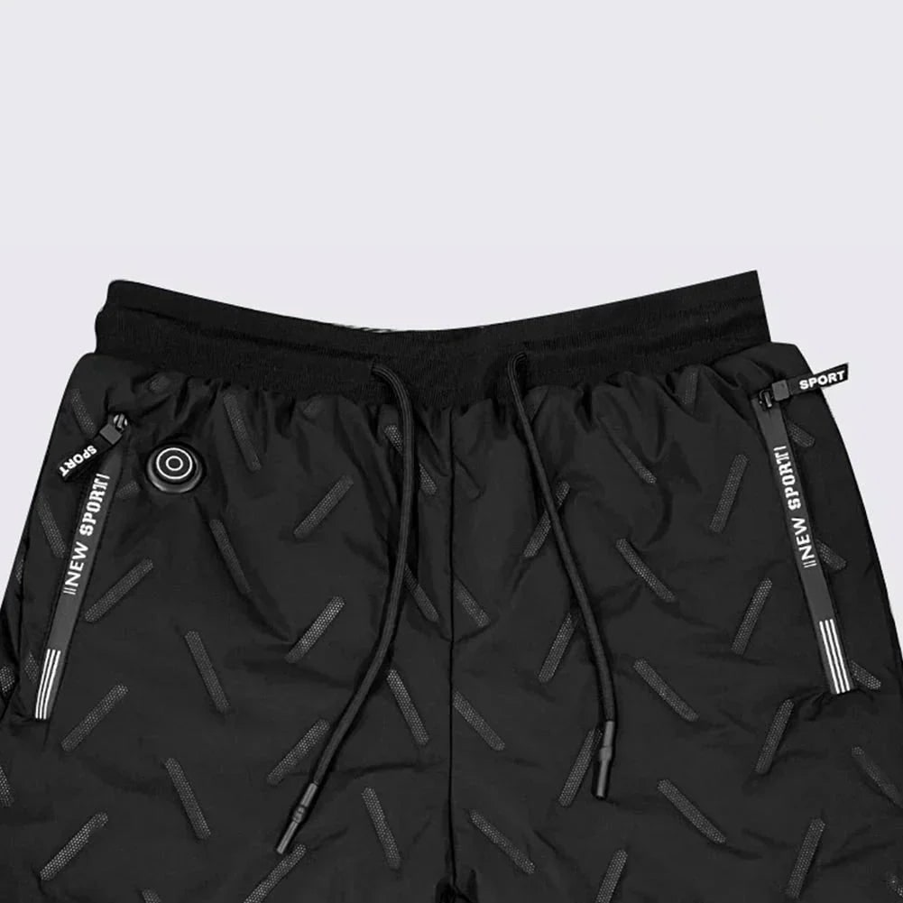 Winter Heated Quilted Pants with Fleece and Heating Zones, Ski Jackets