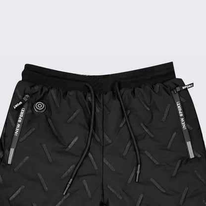 Winter Heated Quilted Pants with Fleece and Heating Zones, Ski Jackets