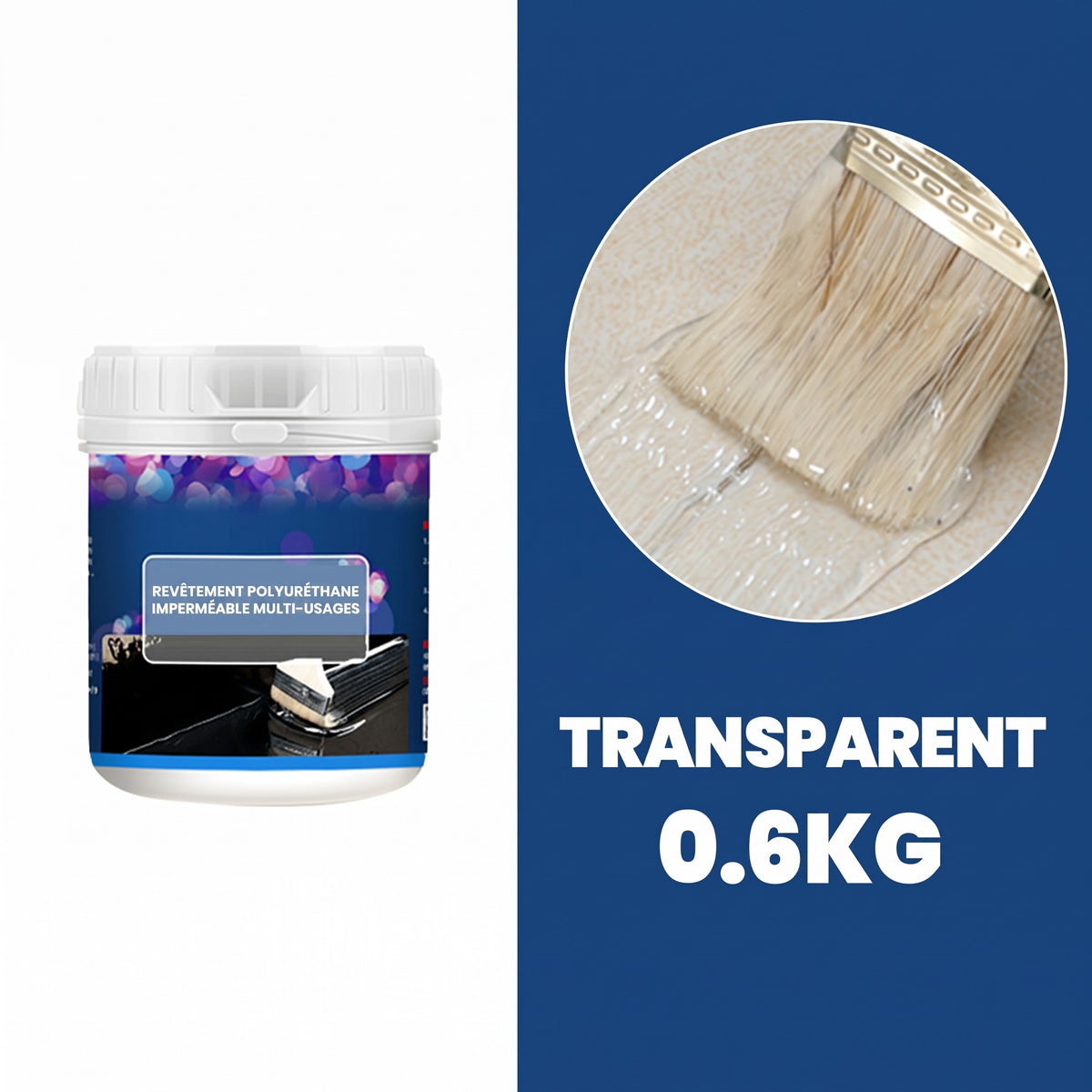 Revêtement polyuréthane multi-usage étanche, protection durable, protège chaque centimètre de votre espace