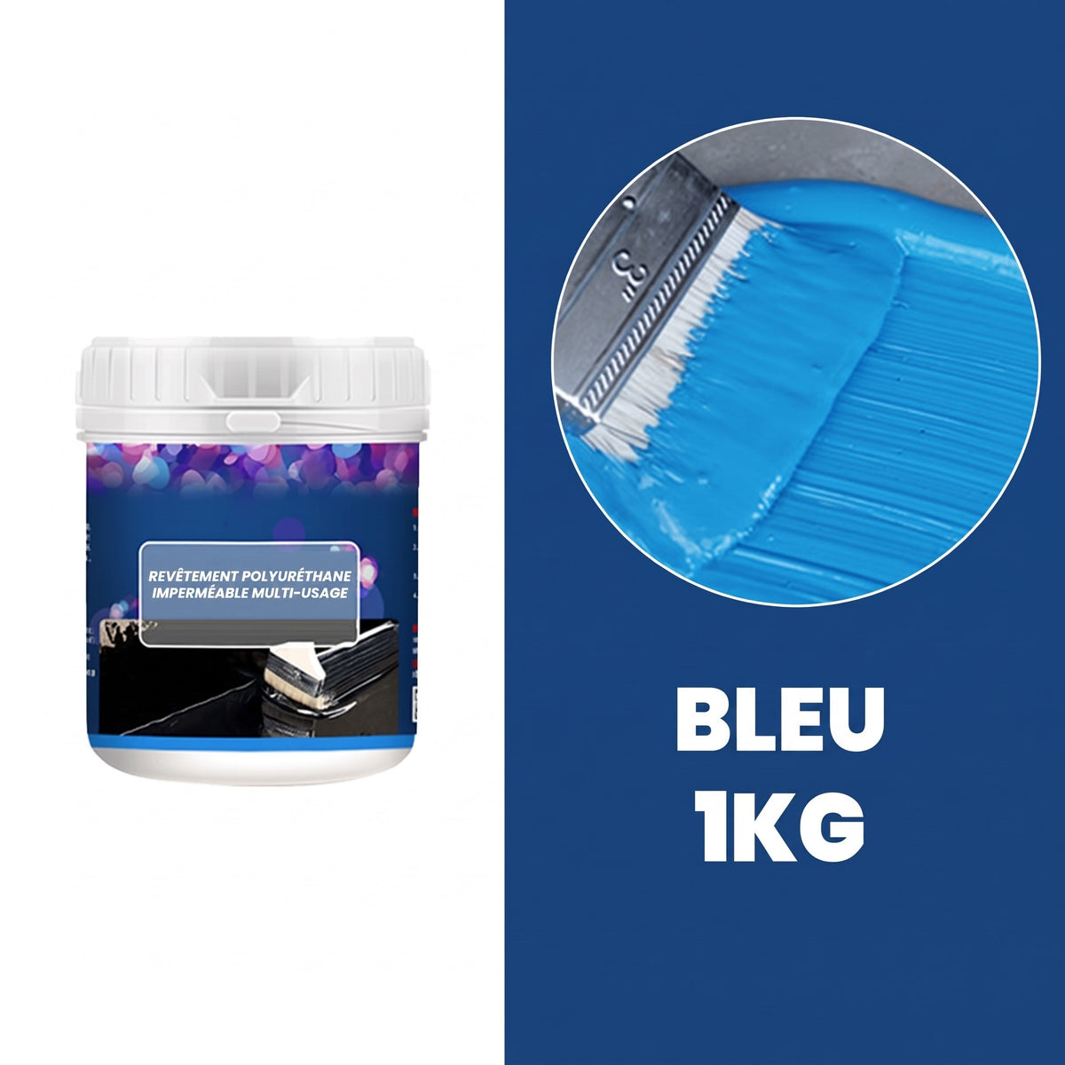 Revêtement polyuréthane multi-usage étanche, protection durable, protège chaque centimètre de votre espace