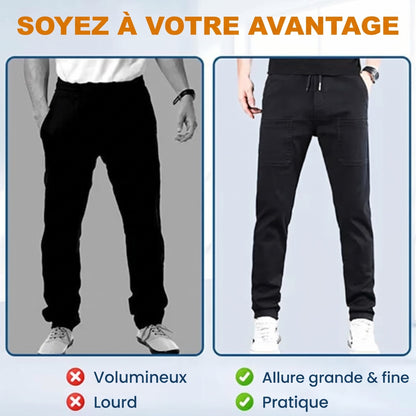MultiPants – Pantalon cargo durable multi-poches très extensible