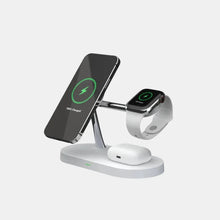 Station De Charge Sans Fil 3 En 1 Avec Port USB - C Supplémentaire Pour Téléphone, Montre Et Écouteurs - Rondor