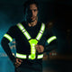 STAYLIT – Gilet LED rechargeable par USB pour la course à pied, le cyclisme et la randonnée