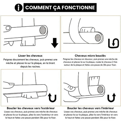 Steam Lisseur à Vapeur Professionnel - Nanolys® - Rondor