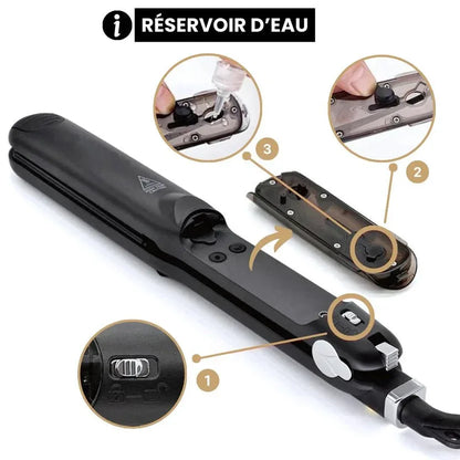 Steam Lisseur à Vapeur Professionnel - Nanolys® - Rondor