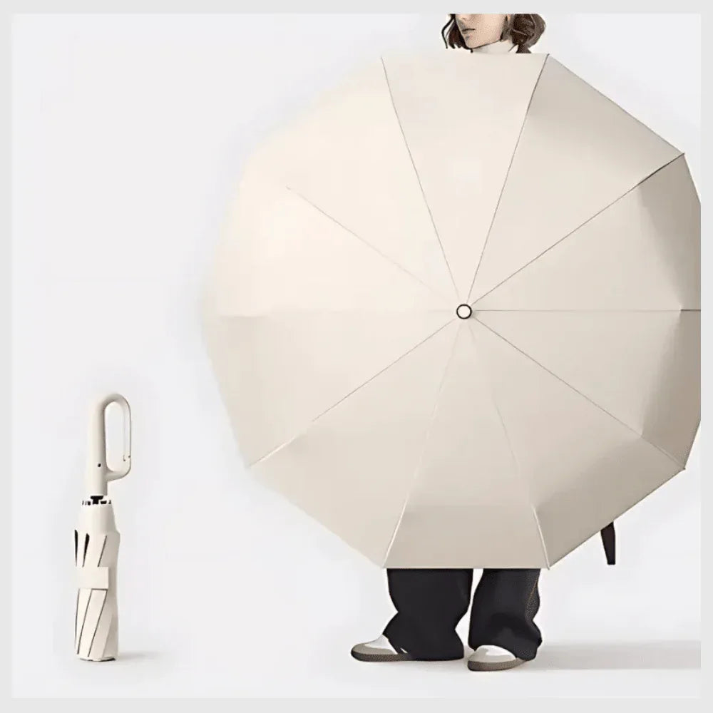 StormiPro™ – Parapluie Anti - Vent Ultra Résistant et Compact - Rondor