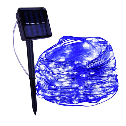 String Lights Fairy with Flexible Copper Wire Micro LED Beads Battery Powered Outdoor Christmas