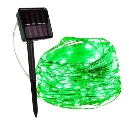 String Lights Fairy with Flexible Copper Wire Micro LED Beads Battery Powered Outdoor Christmas
