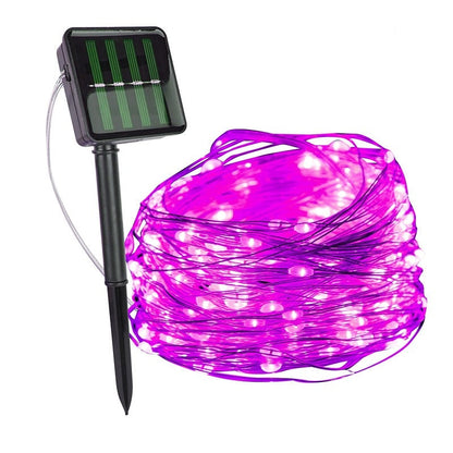 String Lights Fairy with Flexible Copper Wire Micro LED Beads Battery Powered Outdoor Christmas