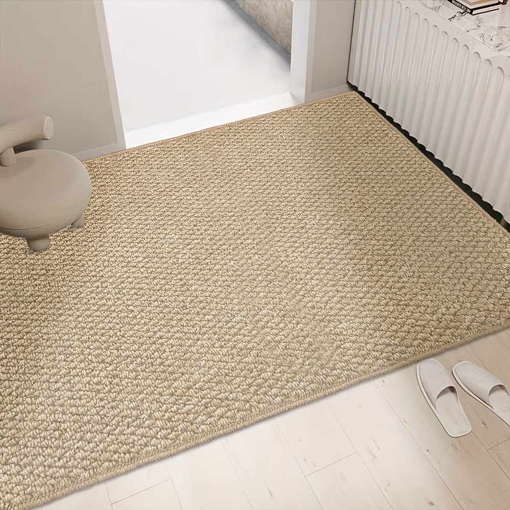 Tapis de porte lavable antidérapant – Tapis d'entrée absorbant l'humidité pour hall et couloir