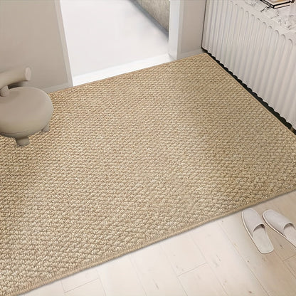 Tapis de porte lavable antidérapant – Tapis d'entrée absorbant l'humidité pour hall et couloir