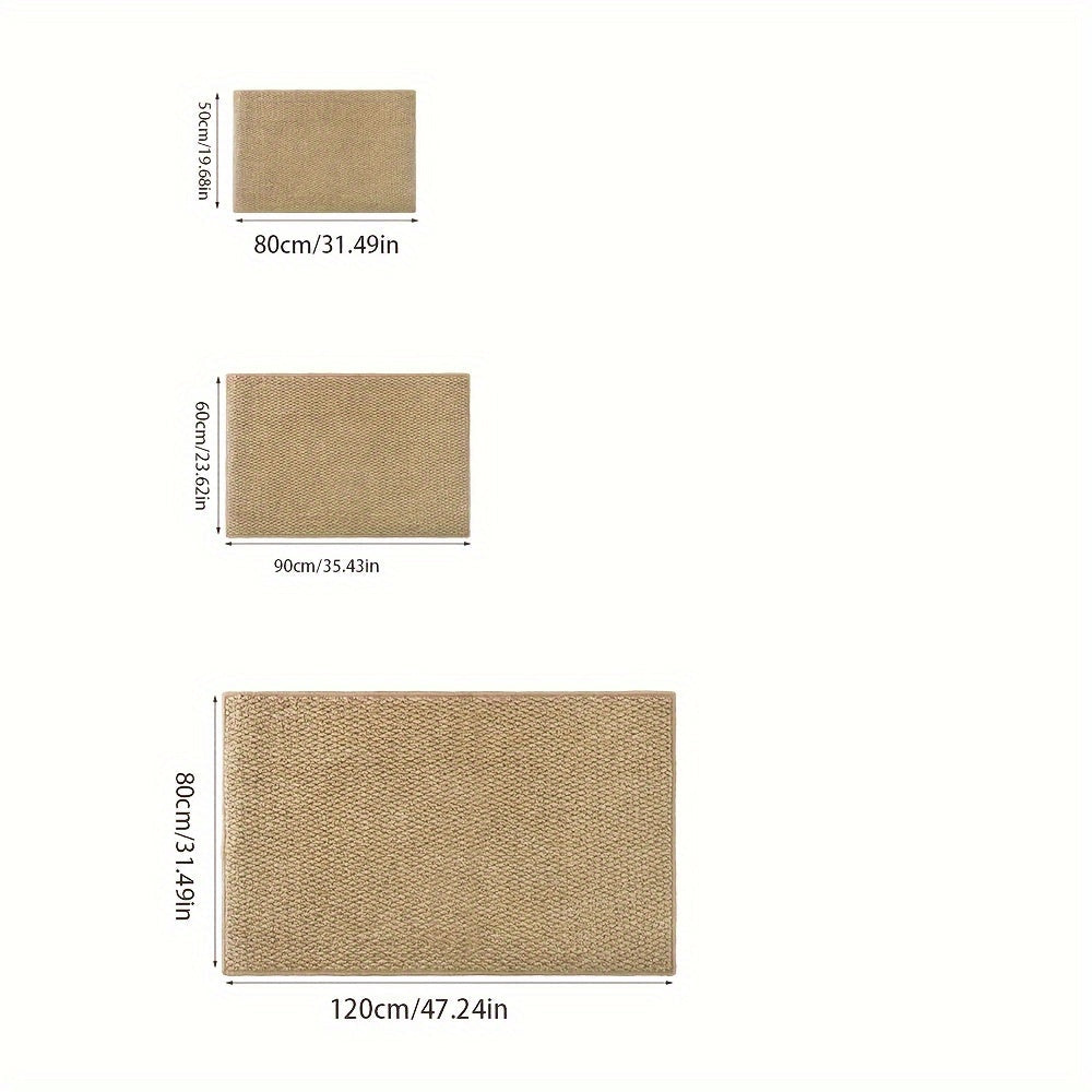 Tapis de porte lavable antidérapant – Tapis d'entrée absorbant l'humidité pour hall et couloir