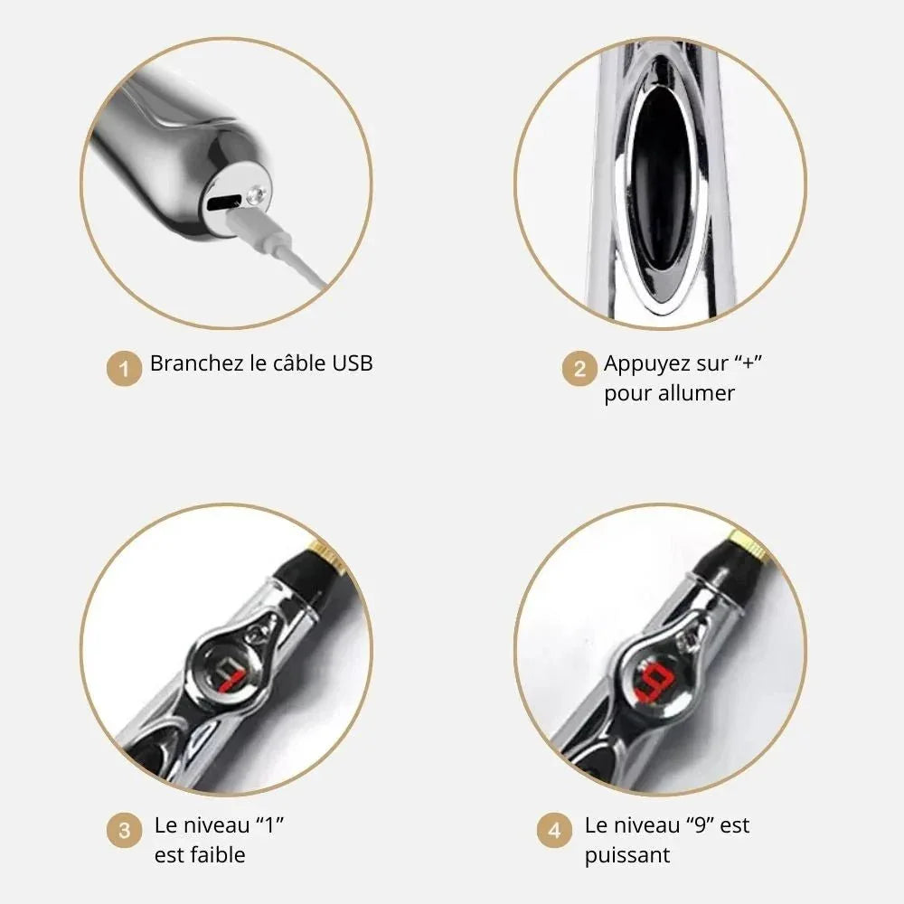 Stylo d’Acupuncture Électrique - Rondor