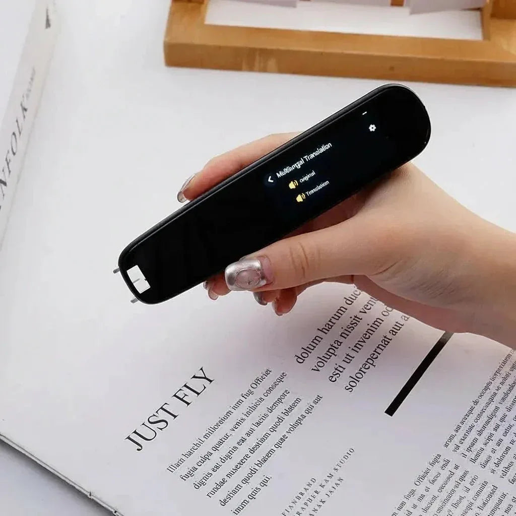 Stylo De Traduction Intelligent Pour Scanner Et Traduire Instantanément Les Textes Sur Tous Supports - Rondor