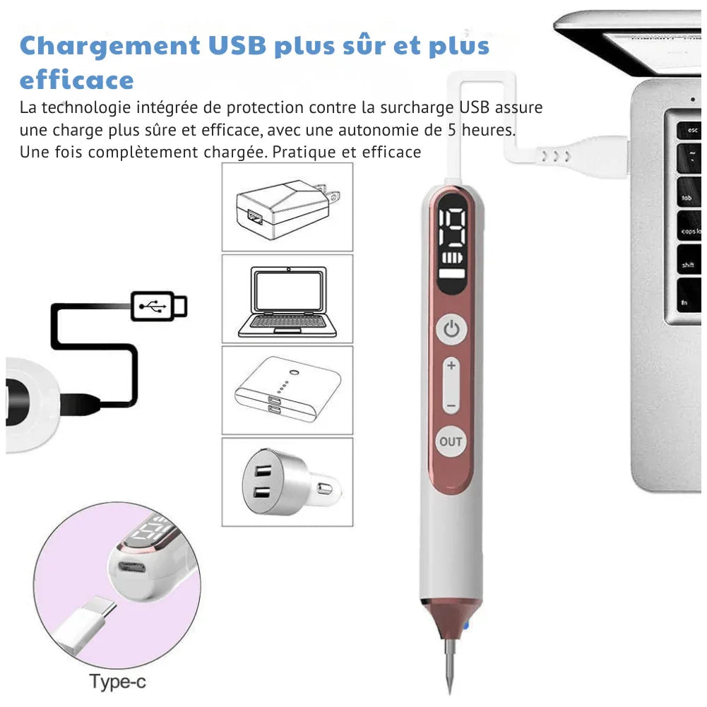 Stylo Laser Plasma Anti - taches - Rondor