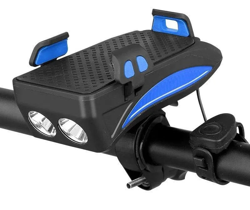 Support Pour Téléphone – Porte - Téléphone 4 - en - 1 pour Vélo avec Powerbank 4000 mAh - Rondor