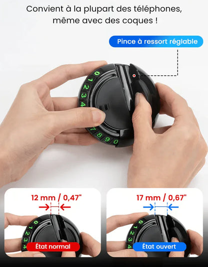Tapis antidrapant multifonctionnel pour voiture - Rondor