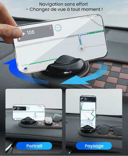 Tapis antidrapant multifonctionnel pour voiture - Rondor