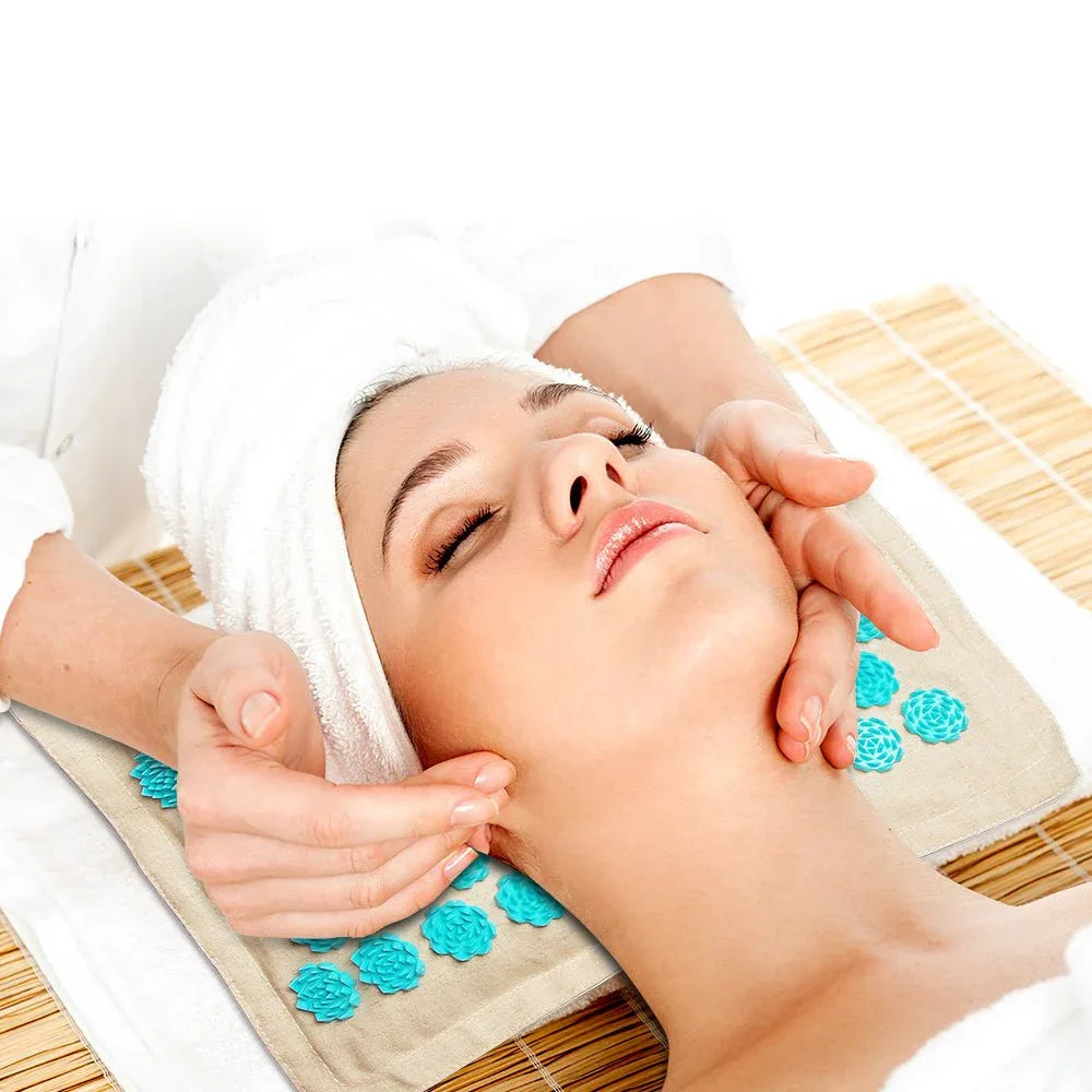 Tapis d’acupression relaxant avec oreiller de soutien | Acuva™ - Rondor