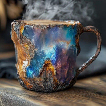 Tasse Artisanale Effet Cristal Minéral – GlaceCup | Élégance & Isolation - Rondor