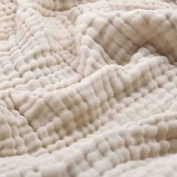 Plaid en mousseline de coton, doux et respirant, trois tailles