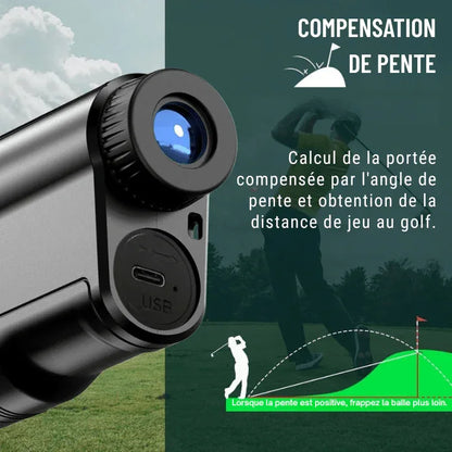 Télémètre Laser 1000M Chasse/Golf - Rondor