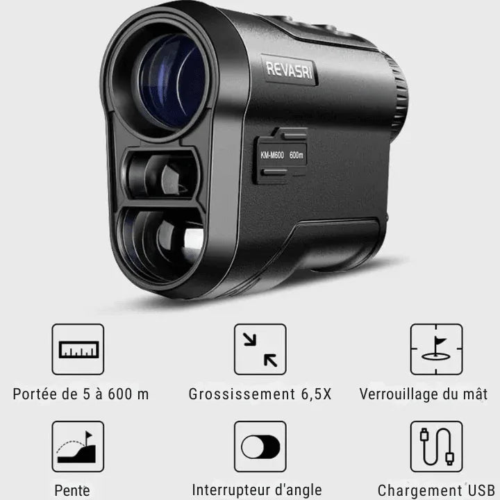 Télémètre Laser 1000M Chasse/Golf - Rondor
