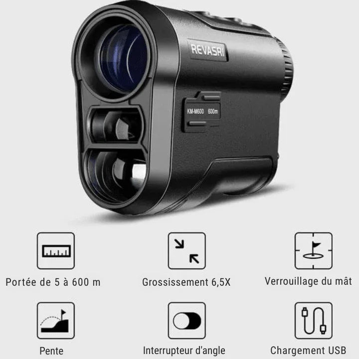 Télémètre Laser 1000M Chasse/Golf - Rondor