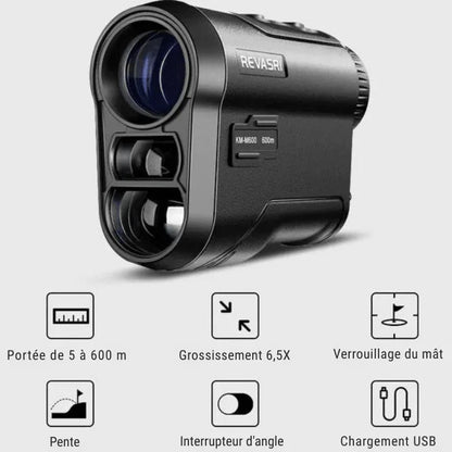 Télémètre Laser 1000M Chasse/Golf - Rondor