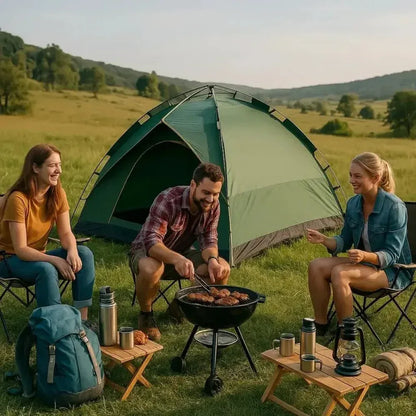 Tente à déploiement en 3 secondes | pour une expérience en plein air idéale - Rondor