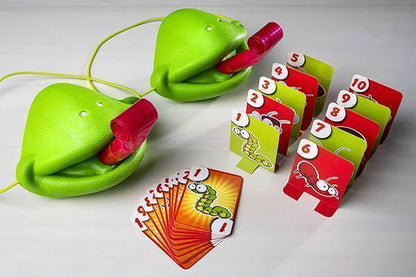 Caméléon qui tire la langue