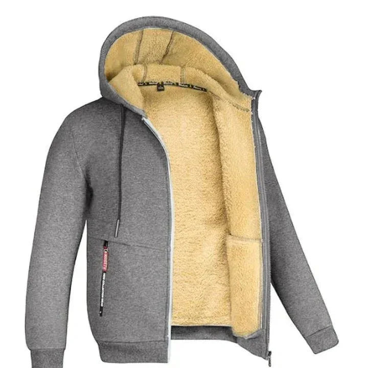 TOMMY – Sweat à Capuche Zippé en Fleece - Rondor