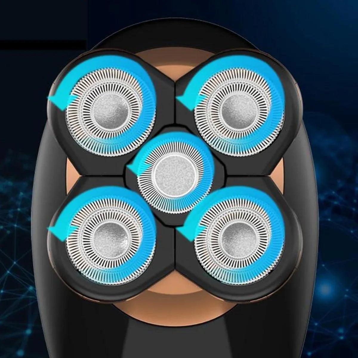 Tondeuse électrique homme waterproof rasage précis et confortable - Rondor