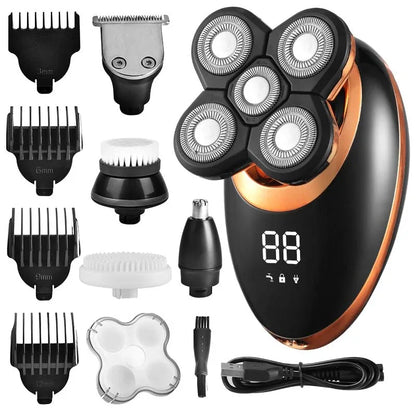 Tondeuse électrique homme waterproof rasage précis et confortable - Rondor