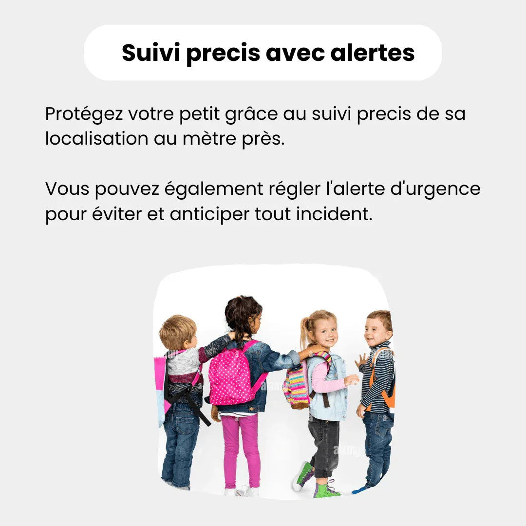 Traceur GPS Intelligent Sans Abonnement – Suivez votre enfant en toute sérénité | RONDOR - Rondor