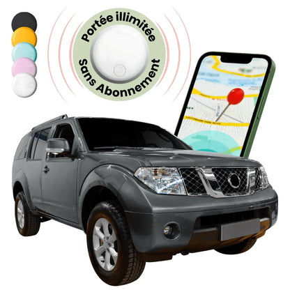 Traceur GPS pour voiture sans abonnement – Compatible iOS / Android et suivi précis 24/7 - Rondor
