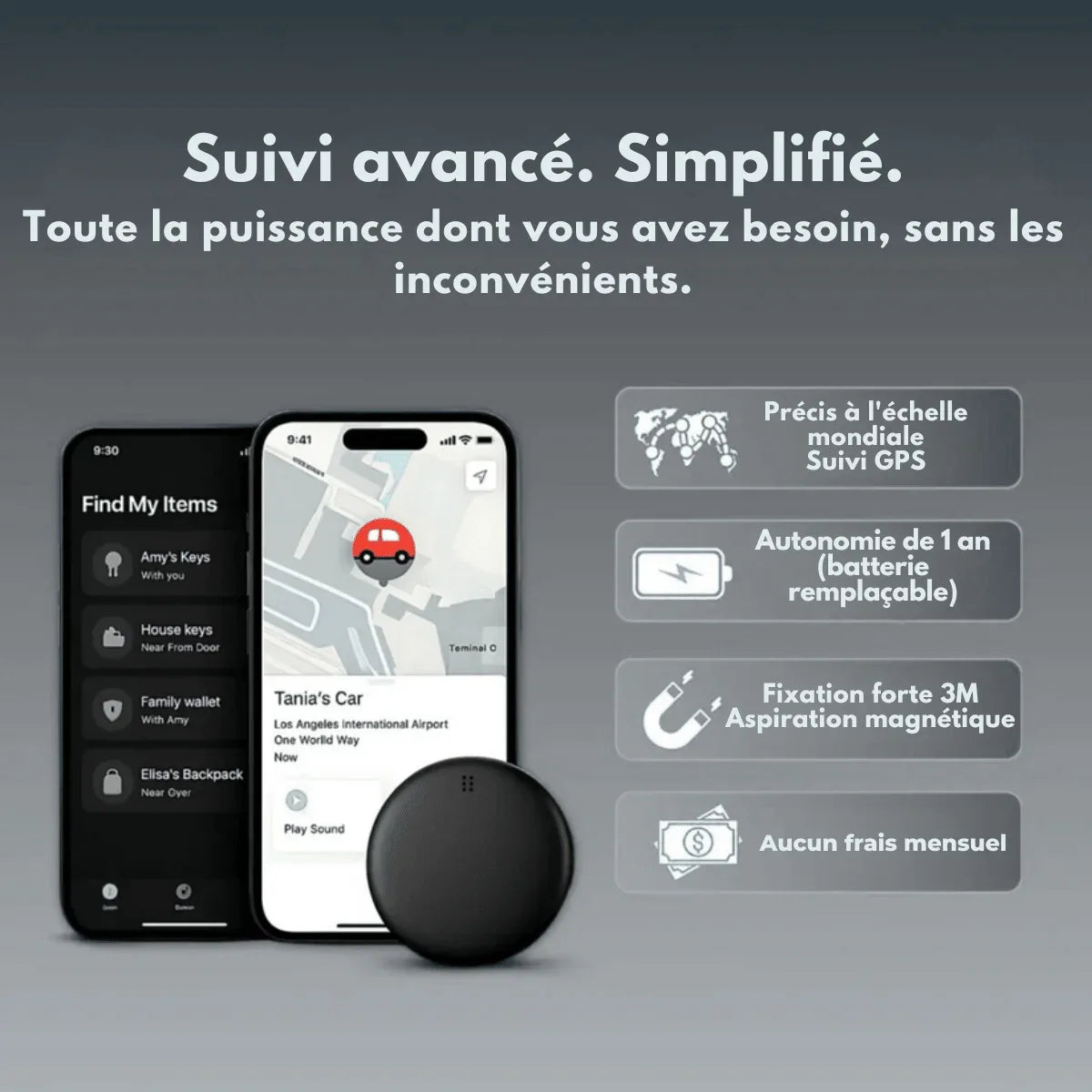 Traceur GPS sans abonnement - Rondor
