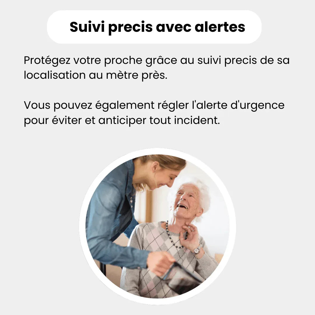 Traceur GPS Senior – Suivi Precis Sans Abonnement - ANDROID / iOS | RONDOR - Rondor
