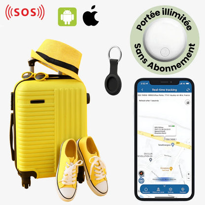 Traceur GPS Valises Sans Abonnement - ANDROID / iOS - Rondor